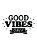 Adesivo de parede Frase Good Vibes Only - Imagem 2