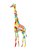 Adesivo de Parede Girafas Geométricas - Imagem 2