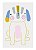 Kit com 4 Posters A3 Infantil animais - Imagem 4