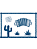 Kit de Posters A3 Cordel Blue - Imagem 3