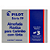Almofada Para Carimbo Tampa Plástica Azul N.3 Pilot - Imagem 3