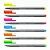 Caneta Hidrográfica Triplus 0.3mm FineLiner 334 Neon - Staedtler - Estojo com 06 Cores - Imagem 1