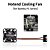 ventilador de refrigeração hotend  bambu lab x1 e p1 série 2510 5v - Imagem 1
