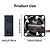 ventilador de refrigeração hotend  bambu lab x1 e p1 série 2510 5v - Imagem 3