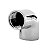 COTOVELO METAL CROMADO 1/2 X 90 - Imagem 1
