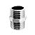 NIPLE DUPLO SEXTAVADO METAL CROMADO 1/2'' - Imagem 1