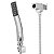 SHOWER / KIT DESVIADOR QUADRADO C/ DUCHA MANUAL CURVE / FLEX 1,80 - Imagem 1
