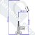 Torneira Cozinha Mesa Flexível Color Branco 1/4 de Volta C50 - Imagem 3