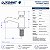 Torneira Automática de Mesa Flexmatic Modelo Single - Imagem 4