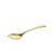 Colher p/ chá Dourado Fosco - Imagem 1