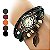 das mulheres da folha de couro estilo banda de quartzo analógico pulseira de relógio (cores sortidas) - Imagem 1