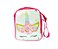 Mochila Unicornio Flores Rodinhas Lancheira Estojo Kit - Imagem 3