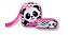 Mochila Urso Panda Rodinhas Lancheira Estojo - Imagem 3