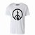 Camiseta Gola Básica - Peace and Freedom - Imagem 1