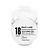 Gel Real Love Linha Light Pote 30 ml - White 18 - Imagem 1