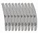 Kit 10 lixas 100/180 D&Z Boomerang - Imagem 1