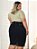 Saia Jeans Plus Size Evangélica Elastano Anagrom Ref.10002 - Imagem 7