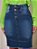 Saia Jeans Evangélica detalhes em Recorte Anagrom Ref.S01 - Imagem 1