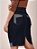 Saia Jeans Azul Detalhes Avesso Evangélica Anagrom Ref.S017 - Imagem 2