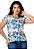 Blusa Branca Floral Moda Evangélica Anagrom Ref.BSL02 - Imagem 1