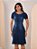 Vestido Jeans Pistolado Amarração Lateral Anagrom Ref.5022 - Imagem 3