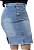 Saia Jeans Claro Desfiado Plus Size Evangélica Ref.209 - Imagem 6