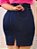 Saia Jeans Evangélica Básica Elastano Plus Size  Ref.BP01 - Imagem 2