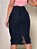Saia Jeans Midi Com Elastano Botões Frontais Anagrom Ref.236 - Imagem 2