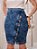 Saia Jeans Evangélica Transpassada Costuras em Xadrez Anagrom Ref.252 - Imagem 1