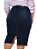 Saia Jeans Feminina Plus Size Anagrom Abertura na Frente Ref.246P - Imagem 2