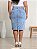 Saia Jeans Feminina Plus Size Anagrom Azul Céu Ref.264P - Imagem 4