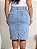 Saia Jeans Feminina Plus Size Anagrom Azul Céu Ref.264P - Imagem 2