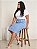 Saia Jeans Feminina Plus Size Anagrom Azul Céu Ref.264P - Imagem 7