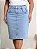 Saia Jeans Feminina Plus Size Anagrom Azul Céu Ref.264P - Imagem 1