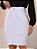 Saia Brim Evangélica Branca Ref.047 - Imagem 1
