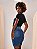 Saia Jeans Azul Detalhe Pregas Frontal e Bolsos Evangélica Anagrom Ref.092 - Imagem 4
