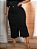 Saia Longa Preta Plus Size Anagrom Ref.207P - Imagem 2