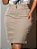 Saia Brim Plus Size Bege Anagrom Ref.254P - Imagem 1