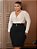 Saia Brim Plus Size Preta Anagrom Ref.035P - Imagem 5