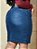 Saia Jeans Azul Tradicional Plus Size Anagrom Ref.241P - Imagem 2