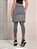 Saia com Calça Cinza Exercício Moda Evangélica Fitness Anagrom Ref.7017 - Imagem 2