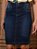 Saia Jeans Juvenil Moda Evangélica Anagrom Modelo Básico Ref.inf01 - Imagem 3