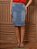 Saia Jeans Juvenil Moda Evangélica Anagrom Modelo Básico Ref.inf02 - Imagem 1