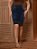 Saia Jeans Azul Juvenil Moda Evangélica Anagrom Costuras na Barra Ref.inf06 - Imagem 1