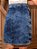 Saia Jeans Evasê Juvenil Azul Marmorizado Anagrom Moda Evangélica Ref.inf10 - Imagem 5