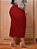 Saia Longa Plus Size Vermelho Bordô Anagrom Ref.259P - Imagem 6