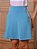 Saias Fitness com Short por Baixo Azul Céu com Listras Laterais Anagrom FIT Ref.8026 - Imagem 3