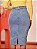 Saia Jeans Lápis Botões na  Frente Ref.134 - Imagem 2