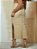 Saia Longa Brim Bege Abertura Lateral Anagrom Ref.262 - Imagem 2
