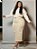 Saia Longa Bege Plus Size Abertura Lateral Anagrom Ref.262P - Imagem 4